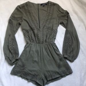 Lulu’s Cabo Embroidered Romper